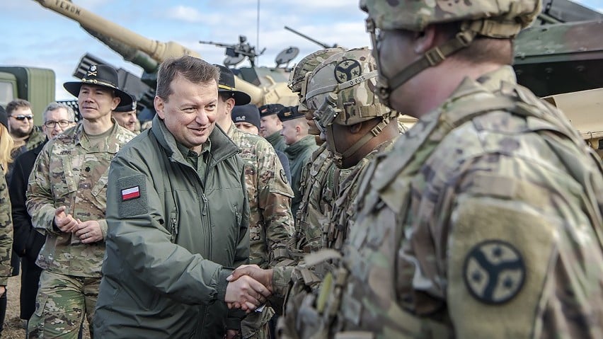 Польша добивается размещения на своей территории бригадной группы НАТО