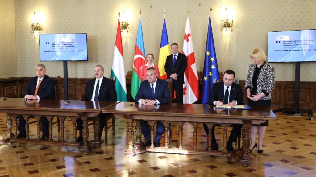 Азербайджан, Грузия, Румыния и Венгрия реализуют проект поставок электроэнергии в ЕС