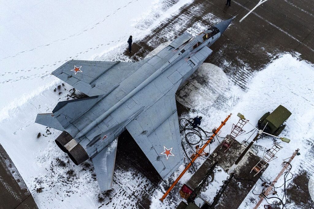 В России упал истребитель МиГ-31